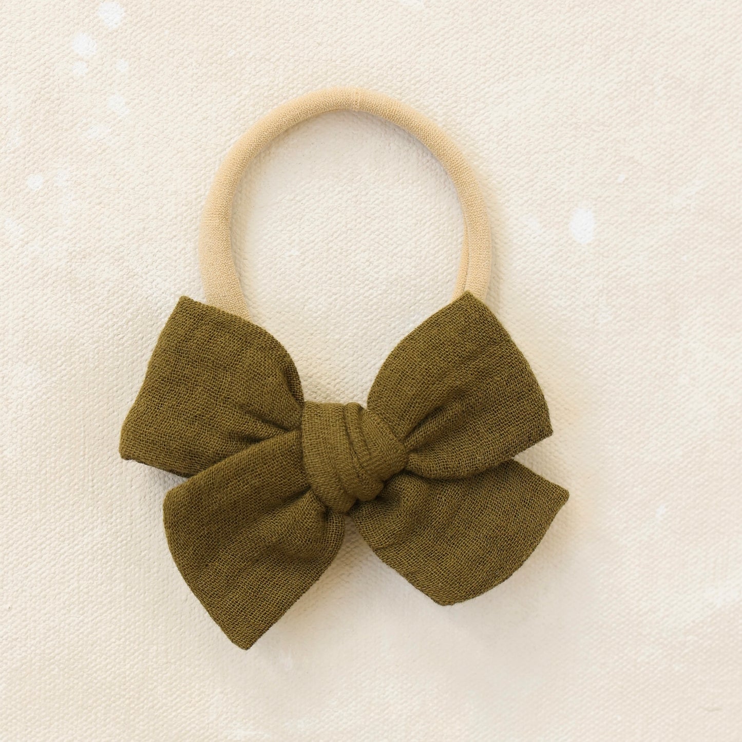 Explorer Bow Headband // Basil