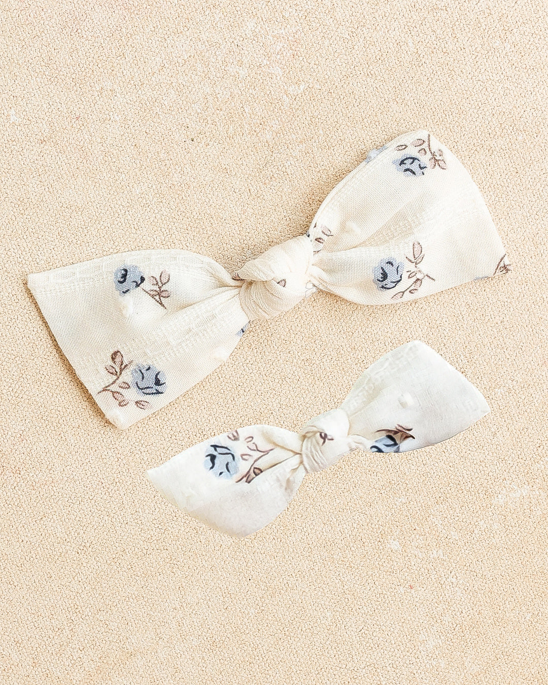 Oversized + Petite Classic Knot Clip or Band • American Bloom