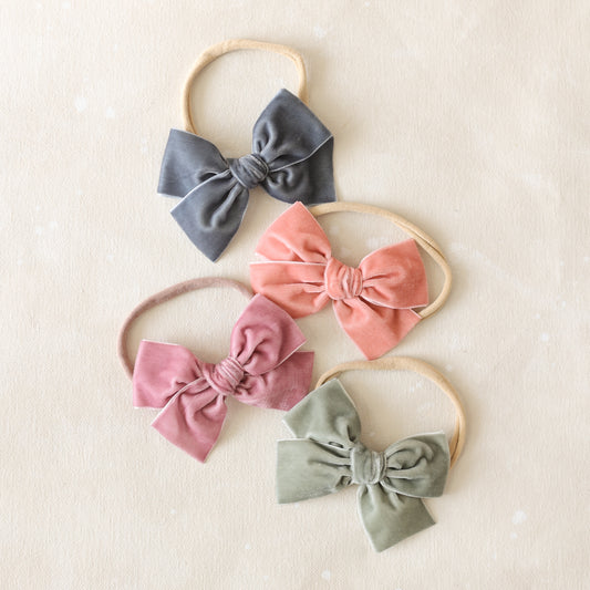 Oversized Classic Bow Headbands