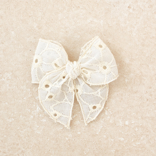 Mini Fleur Bow Clip or Band // Elowen