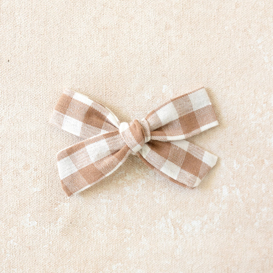 Scout Bow Clip or Band • Brown Sugar