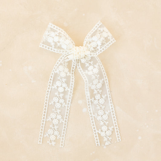 Oversized Sunday Bow Clip // Adore