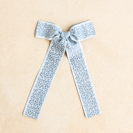 Oversized Sunday Hair Bow • Seaside Summer | Toddler + Girls Hair Bow Clip (Small Batch Release)