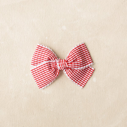 Oversized Classic Bow Clip/Band // Cheri