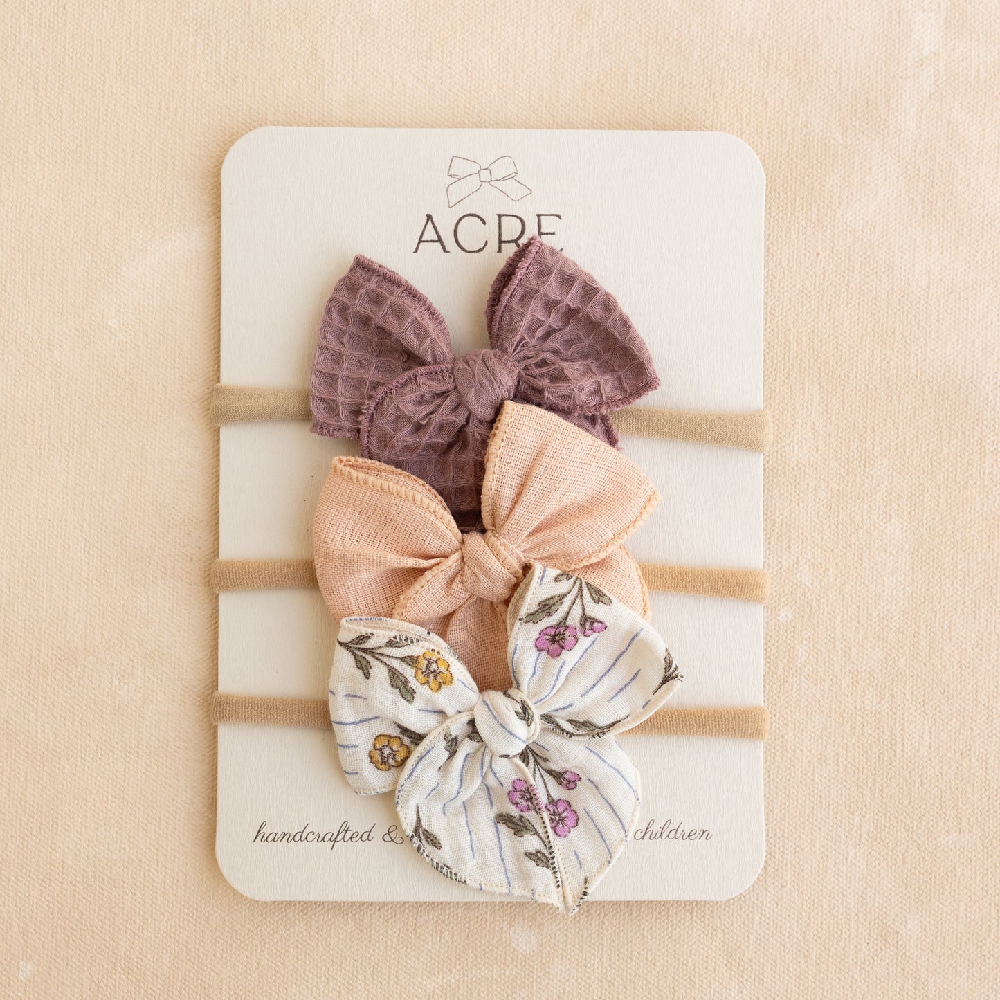 Tried & True Summer Bow Set • Wildflower
