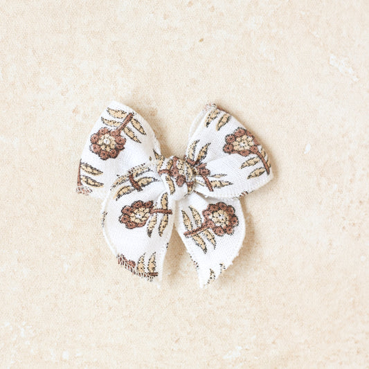Mini Fleur Bow Clip or Band // May
