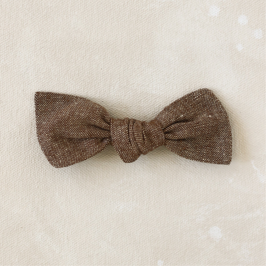 Oversized Classic Knot Clip // Maple