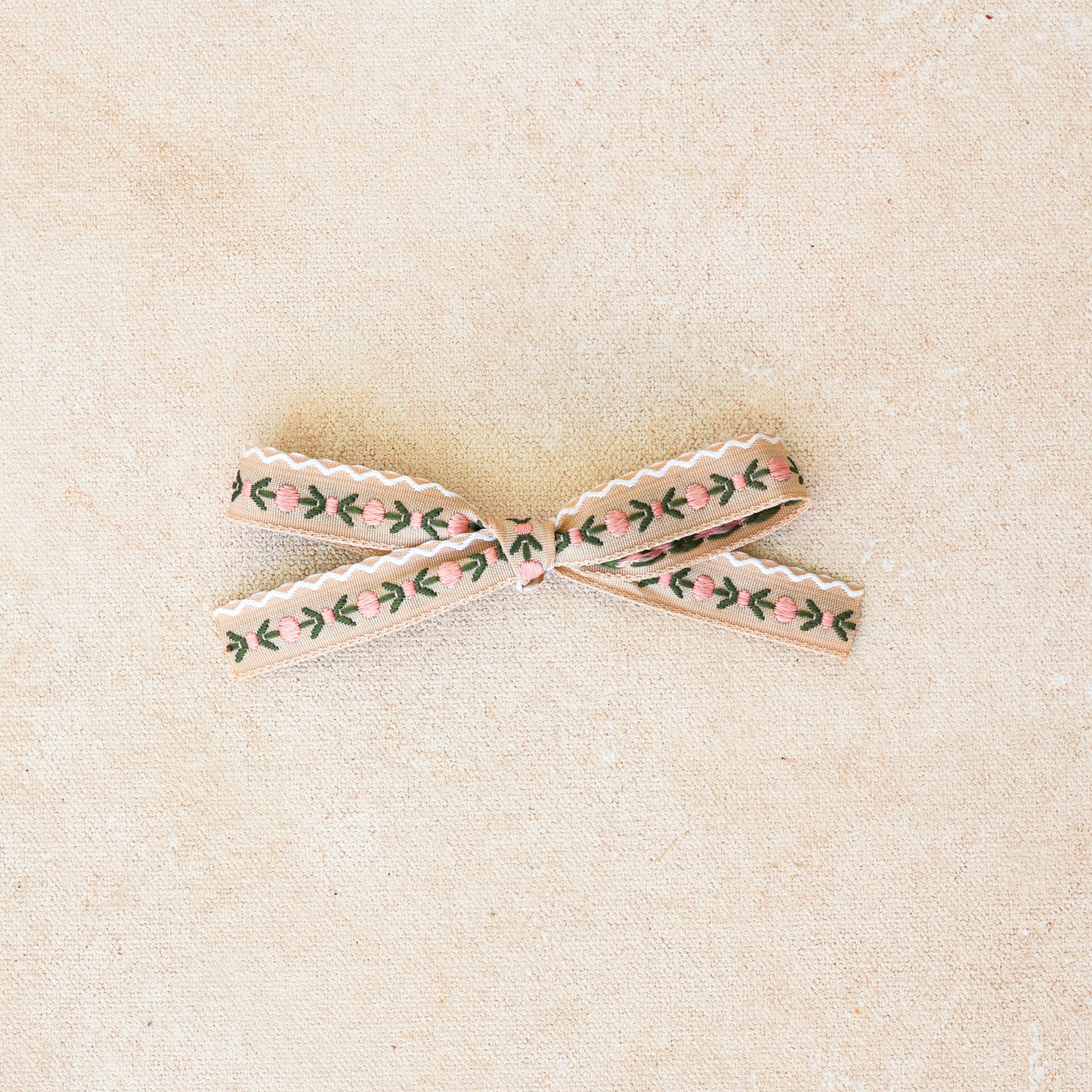 Petite Classic Bow Headband // Hollyhock (Small Batch Release)