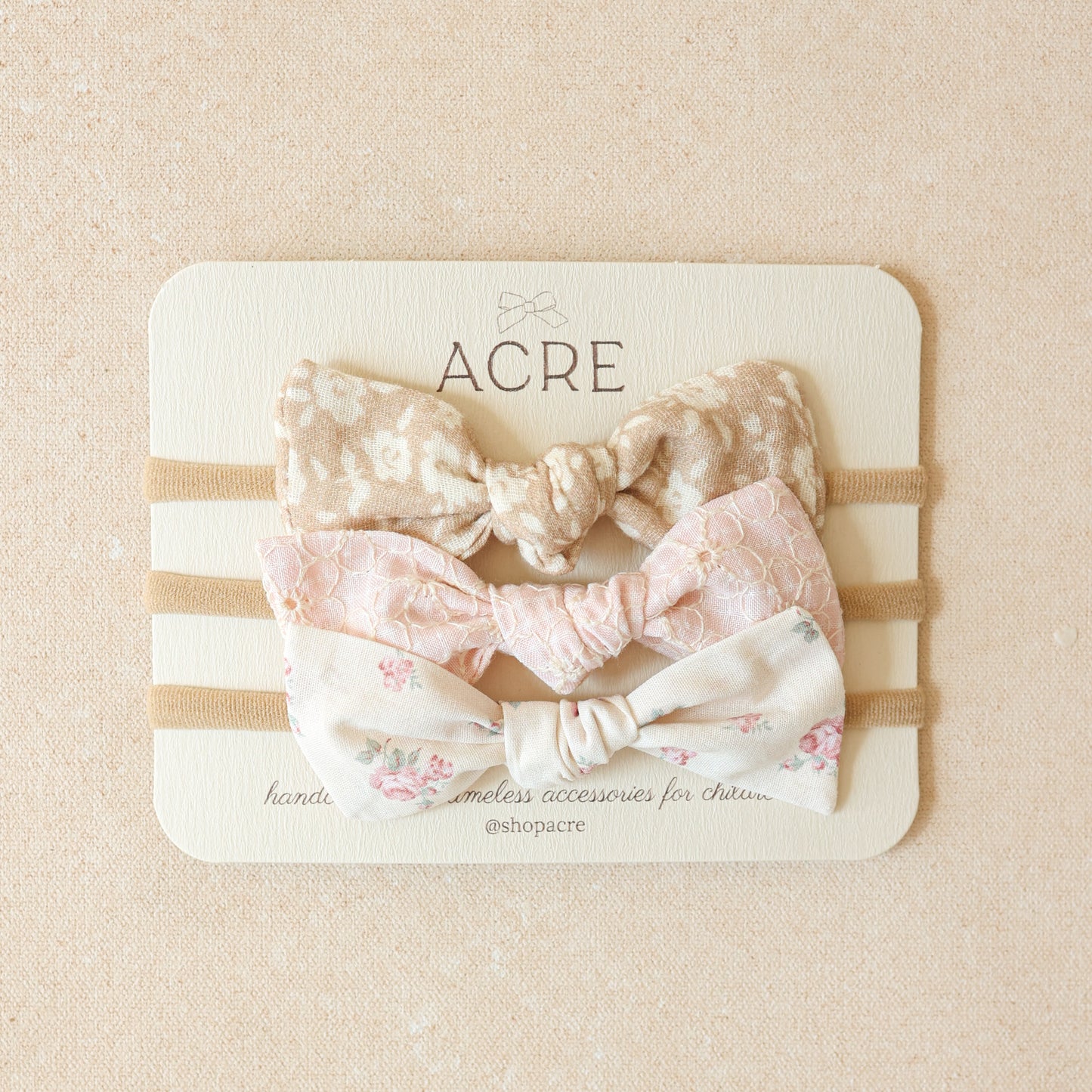 Keepsake Oversized Knots • Bebe