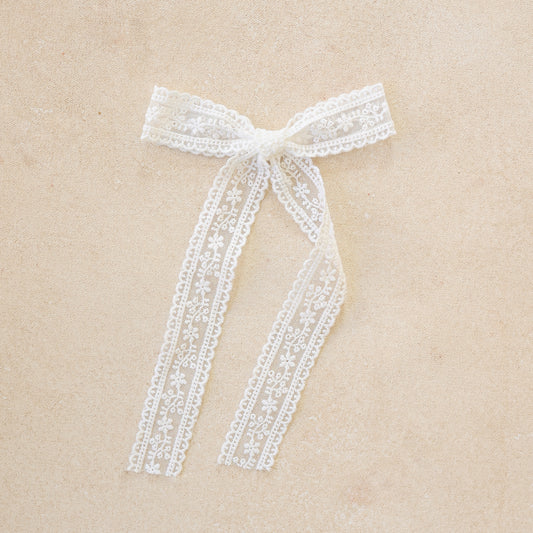 Petite Sunday Hair Bow • Twinkle | Toddler + Girls Hair Bow Clip (Small Batch Release)