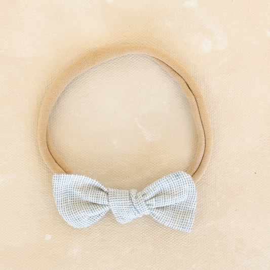 Petite Classic Knot Headband // Sky