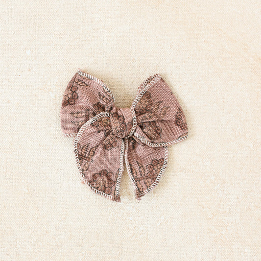 Mini Fleur Band or Clip // Hyacinth (Small Batch Release)