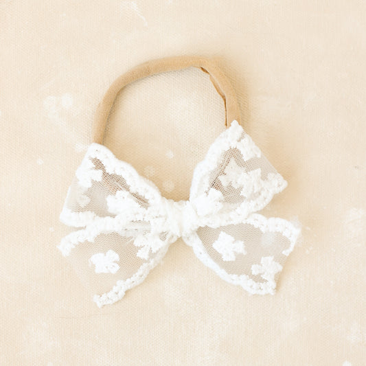 Oversized Classic Bow Headband // Marlowe