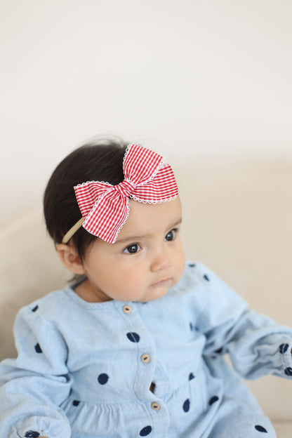 Oversized Classic Bow Clip/Band // Cheri