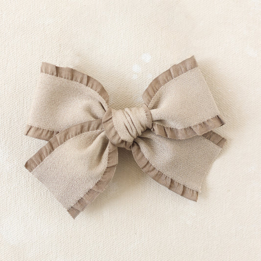 Oversized Classic Bow Clip // Starling