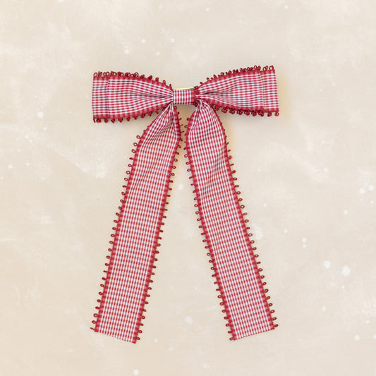 Bow Barrette// Eve