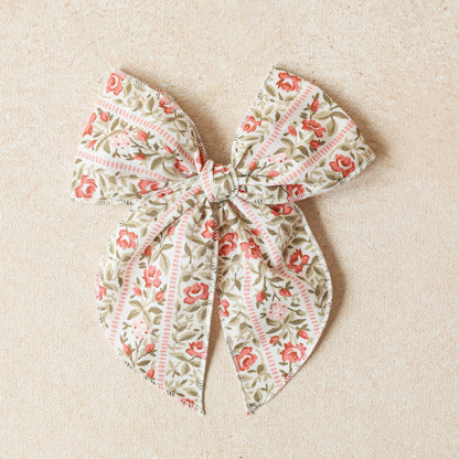Fleur Bow Clip // Pippa (Small Batch Release)