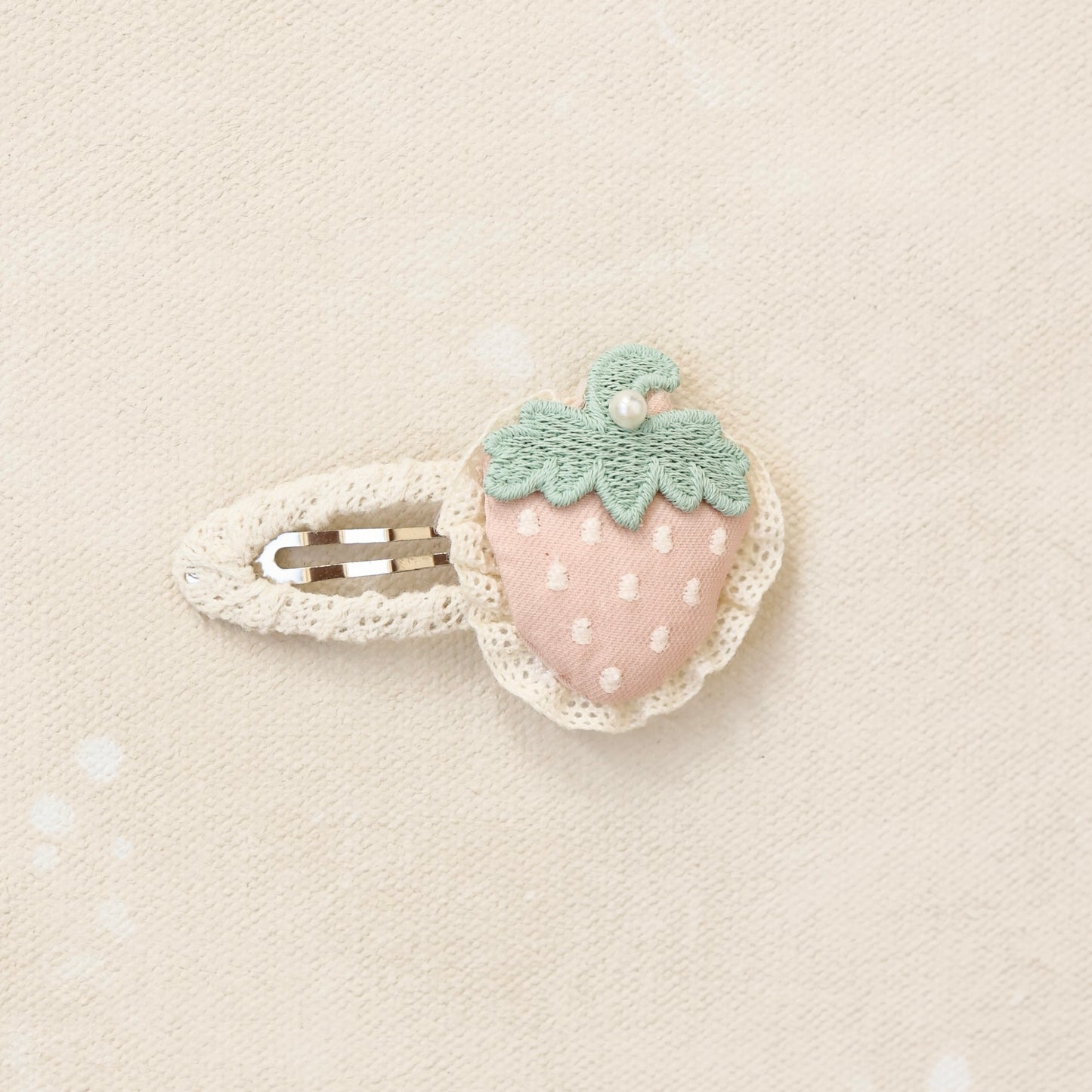 Strawberry Snap Clip // Rosy