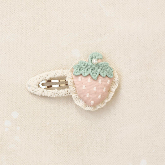 Strawberry Snap Clip // Rosy