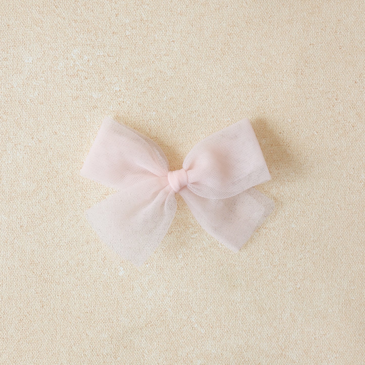 Petite Classic Hair Bow • Tulle