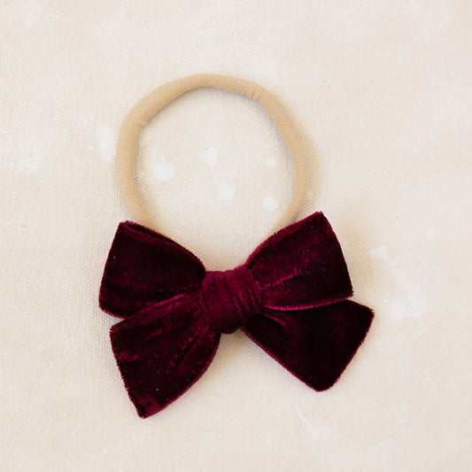 Petite Classic Bow Headband // Primrose
