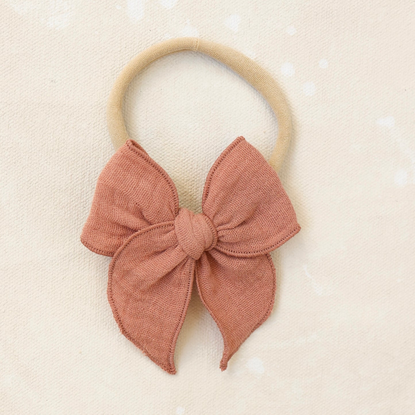 Mini Fleur Bow Headband // Sedona