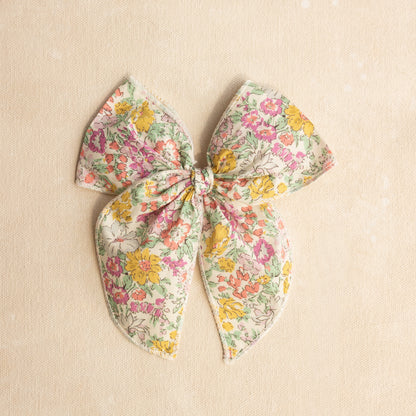 Fleur Bow Clip // Foxglove