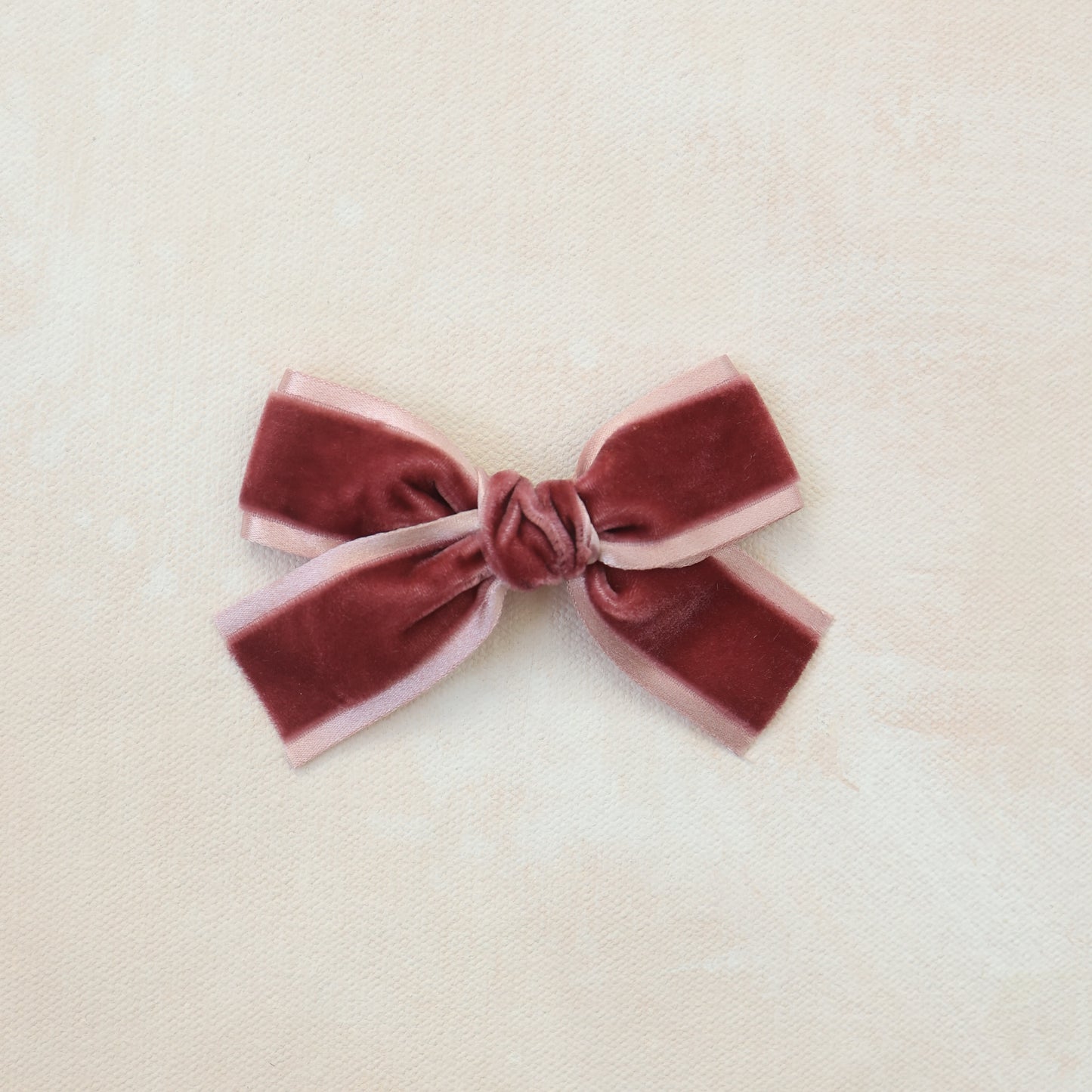 Petite Classic Bow Clip // Velveteen