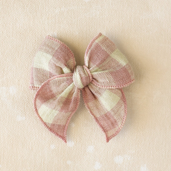 Mini Fleur Bow Clip // Mae