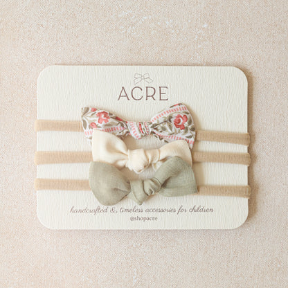 Spring Newborn Petite Knots