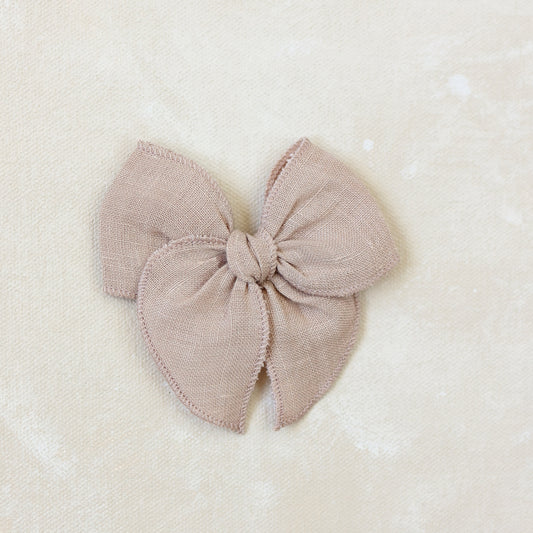 Mini Fleur Bow Clip // Rosette
