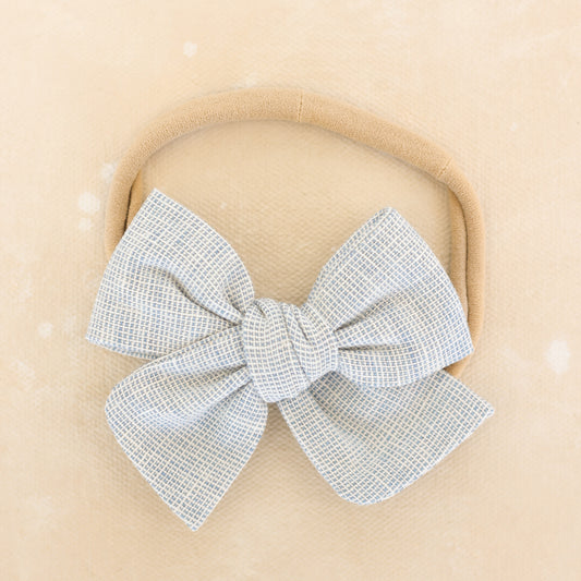 Explorer Bow Headband // Sky
