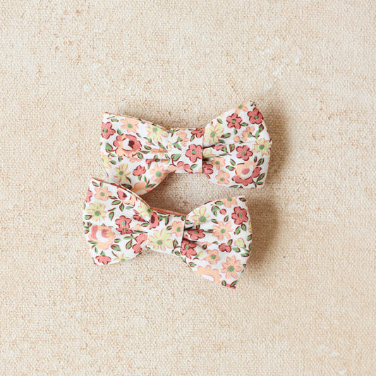 Bitty Bow Clip // Woodland Tea Party