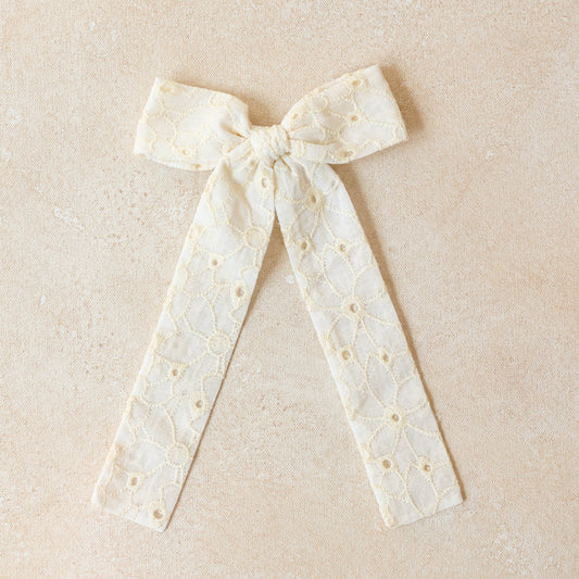 Oversized Sunday Hair Bow • Elowen