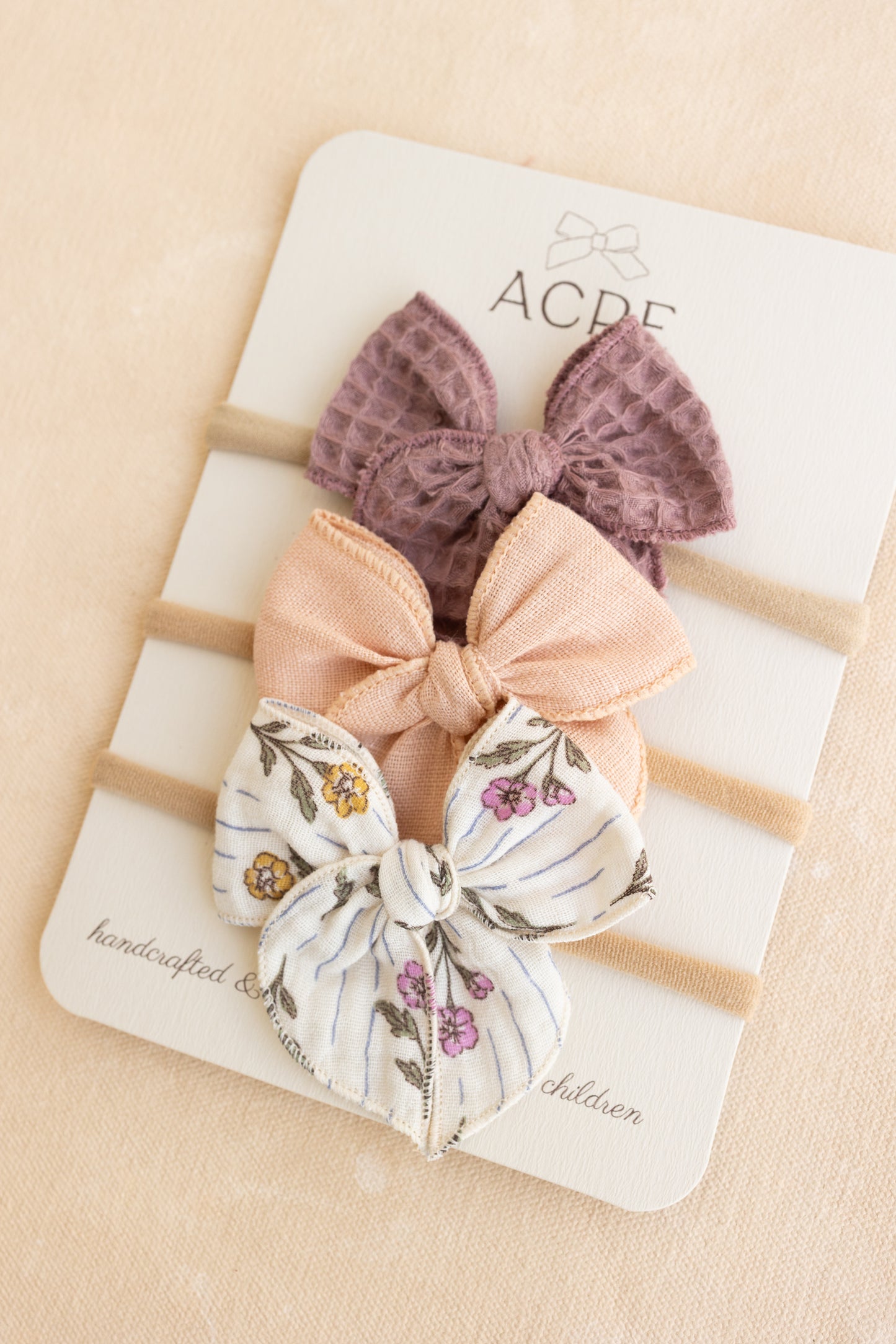 Tried & True Summer Bow Set • Wildflower