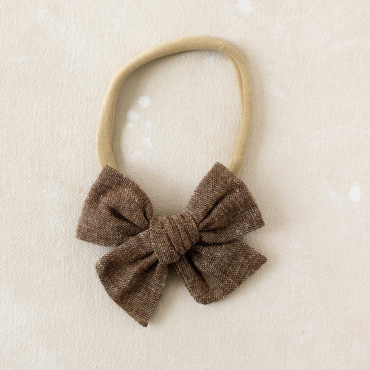 Explorer Bow Headband // Maple