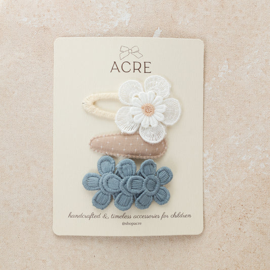 Snap Clip Set // Heirloom Spring