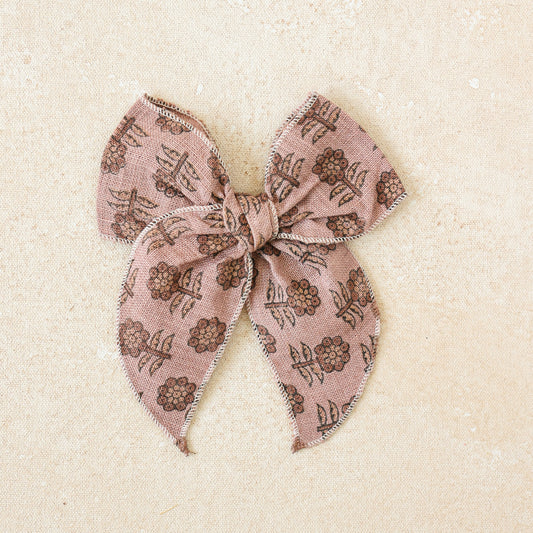 Fleur Bow Clip // Hyacinth (Small Batch Release)