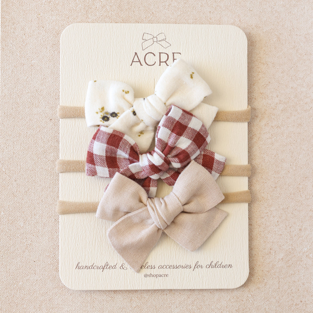 Tried & True Explorer Bow Set • Heirloom Autumn