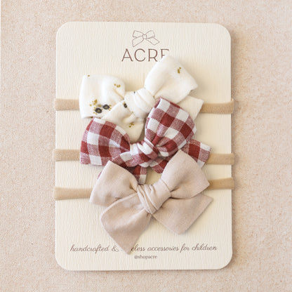Tried & True Explorer Bow Set • Heirloom Autumn