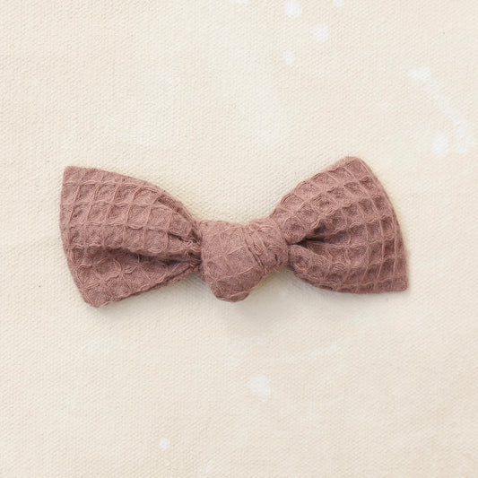 Oversized Classic Knot Clip // Antique Violet