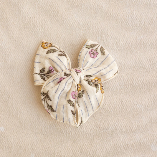 Mini Fleur Bow Clip or Band (Small Batch Release) // Margot