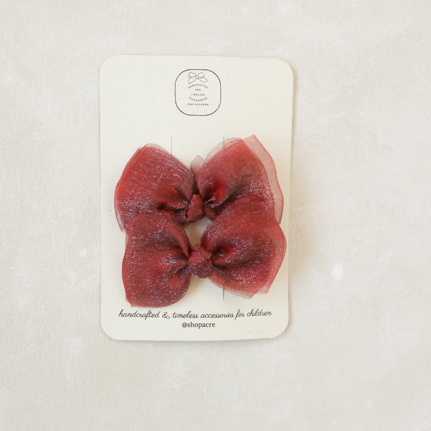 Tutu Clip Set // Red