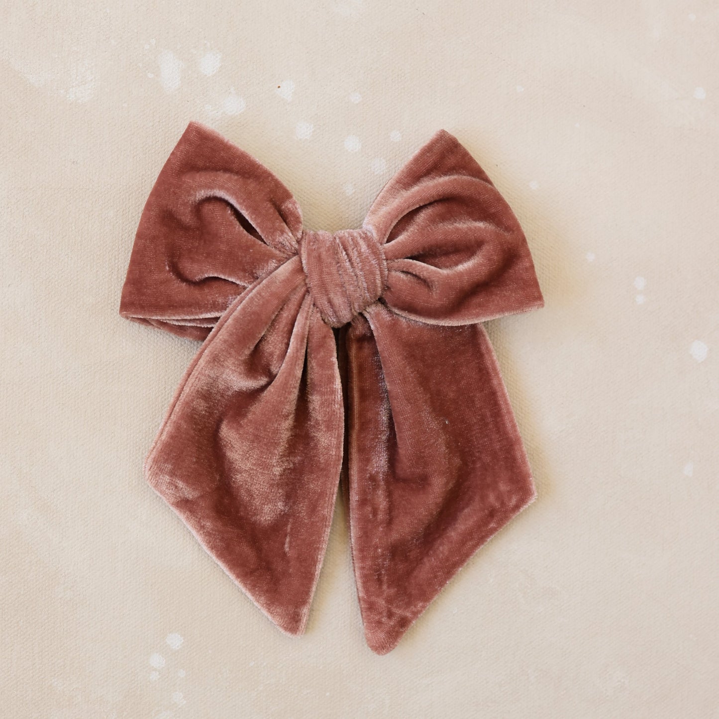 Fable Bow Clip // Rosewater