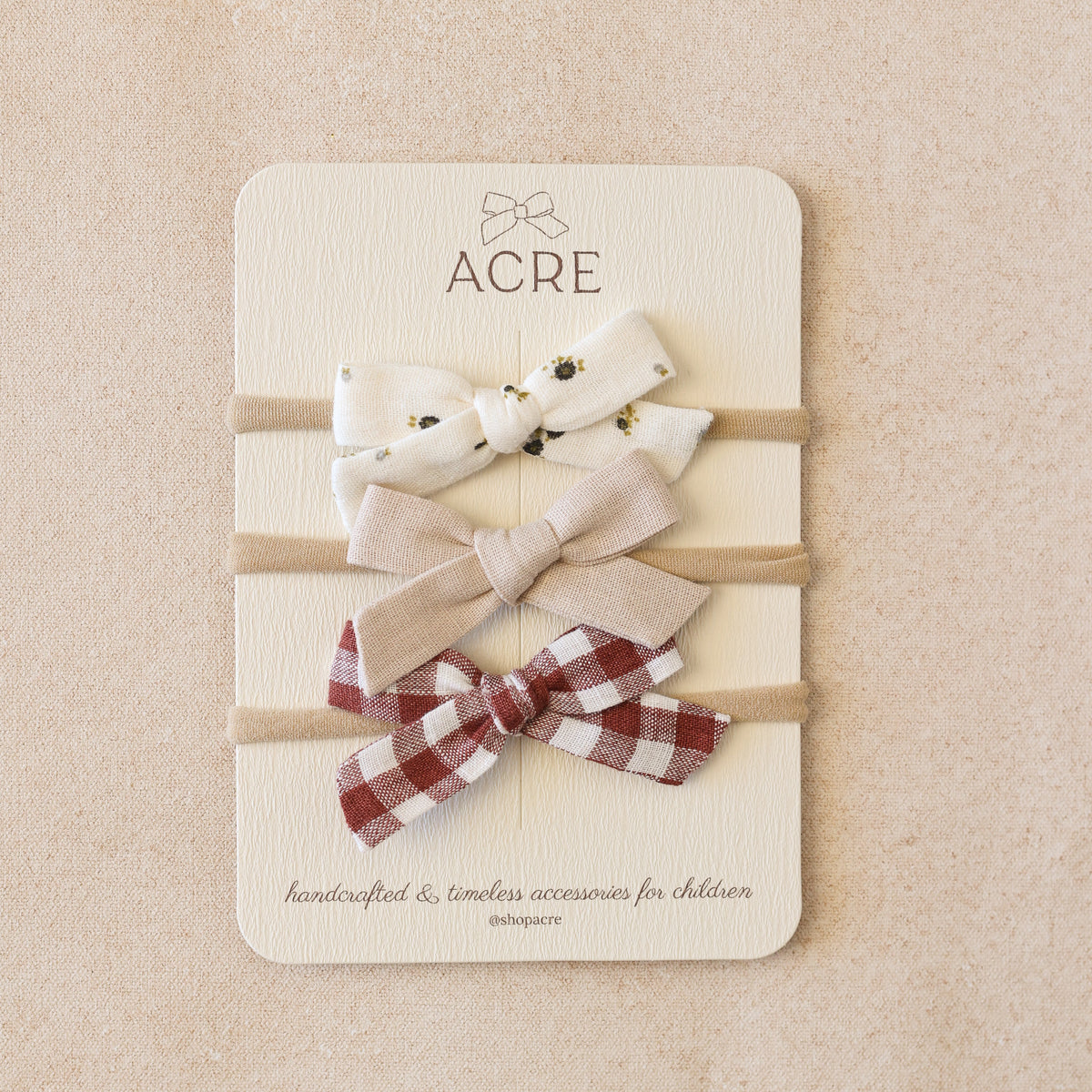 Tried & True Scout Bow Set • Woodland