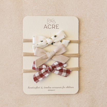 Tried & True Scout Bow Set • Woodland