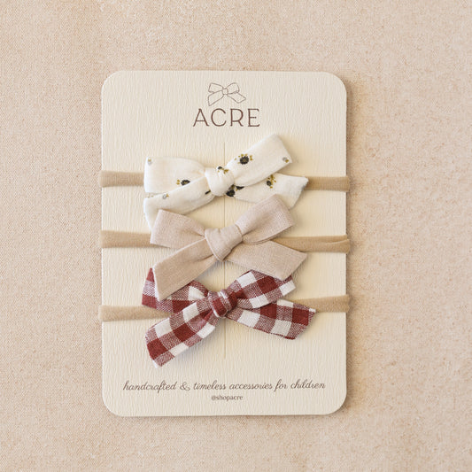 Tried & True Scout Bow Set • Woodland