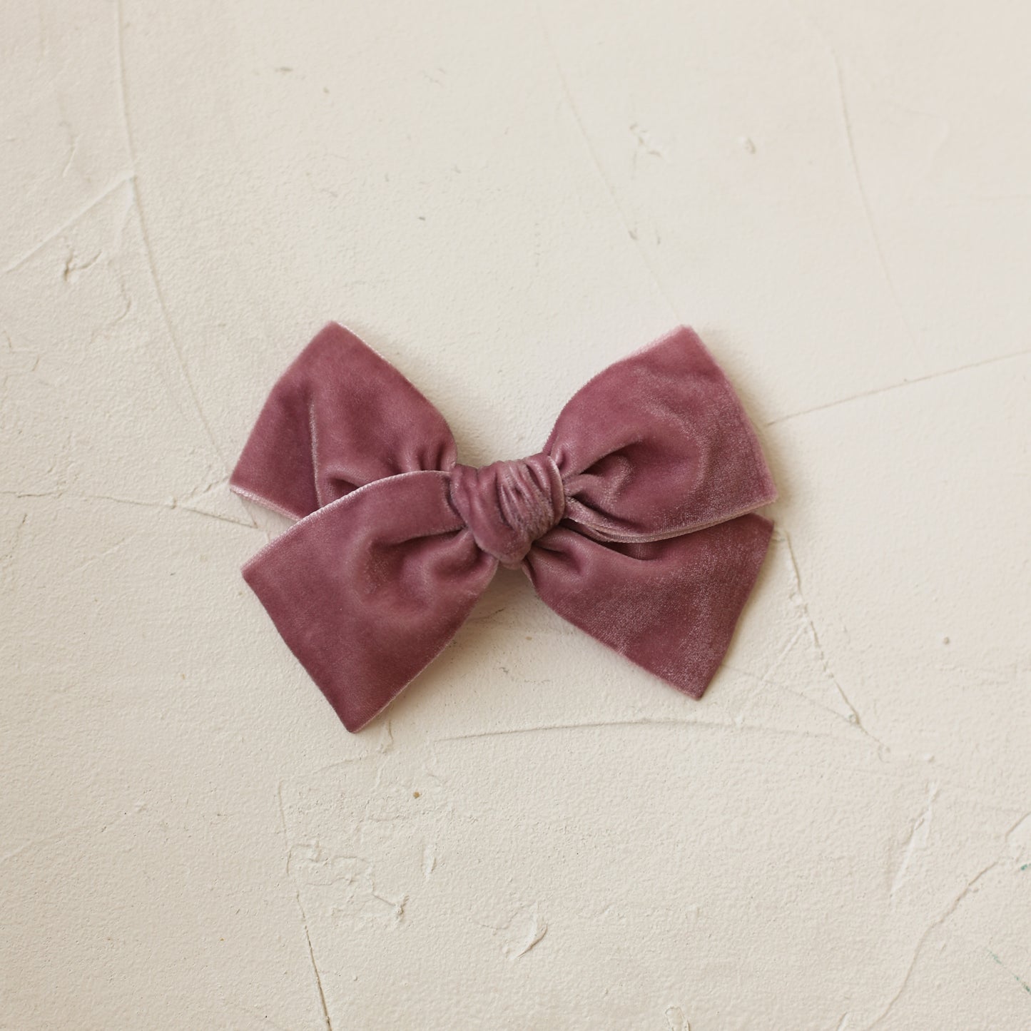 Oversized Ribbon Classic Bow Clip/ Band // Lavender
