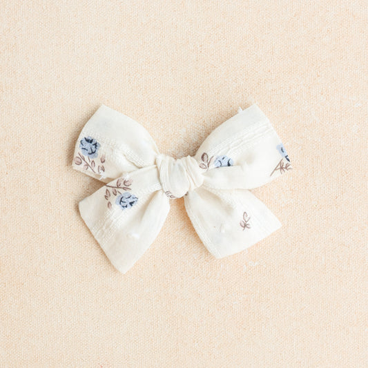 Explorer Bow • American Bloom | Baby + Toddler Hair Bow Clip or Headband