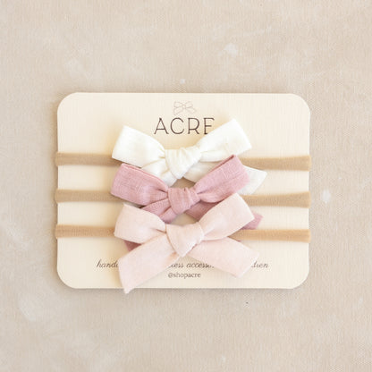 Tried & True Scout Bow Set • Rosebud